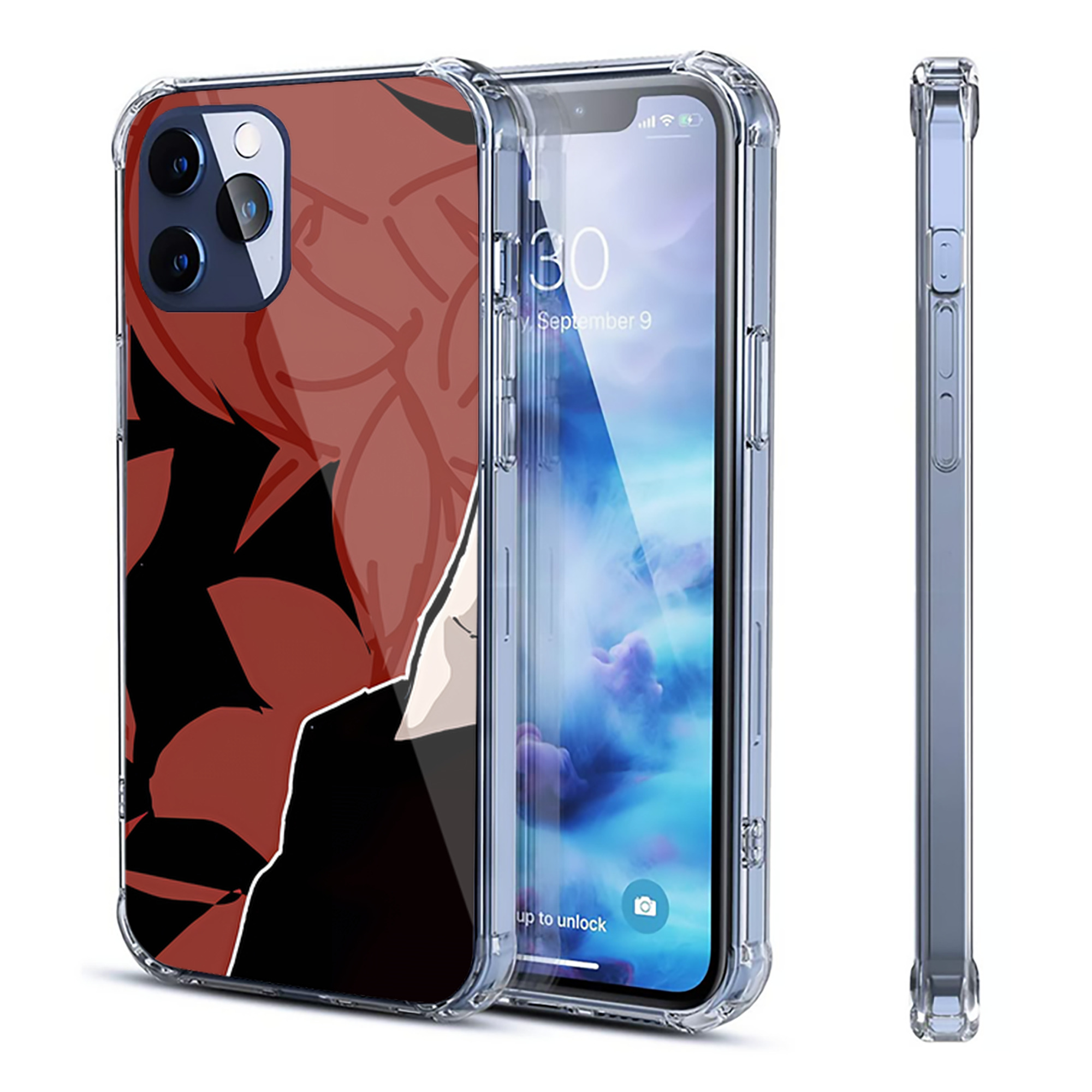 （画像用） SPY×FAMILY间谍家家酒 【iPhone 12シリーズ対応】透明スマホケース（クリアソフトケース）